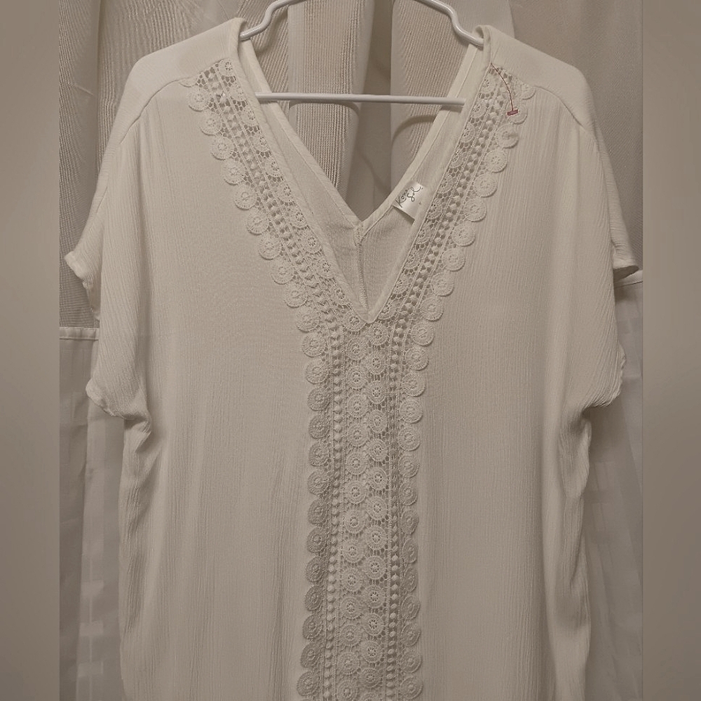 KONA SOL Embroidered & Embellished Beach Swim Cover-Up 🌺 - Picture 3 of 6